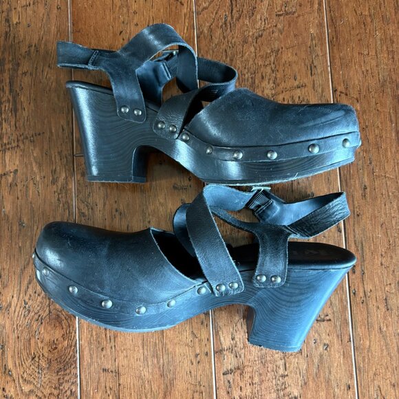 KORKS Womens Platform Shoes. Size 8.5. Black. - Picture 3 of 5